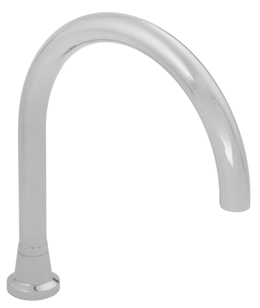 CliniLever® CP-BS Hospital Gooseneck 5/8 Hob Swivel Outlet 200 Reach x 140 High Laminar