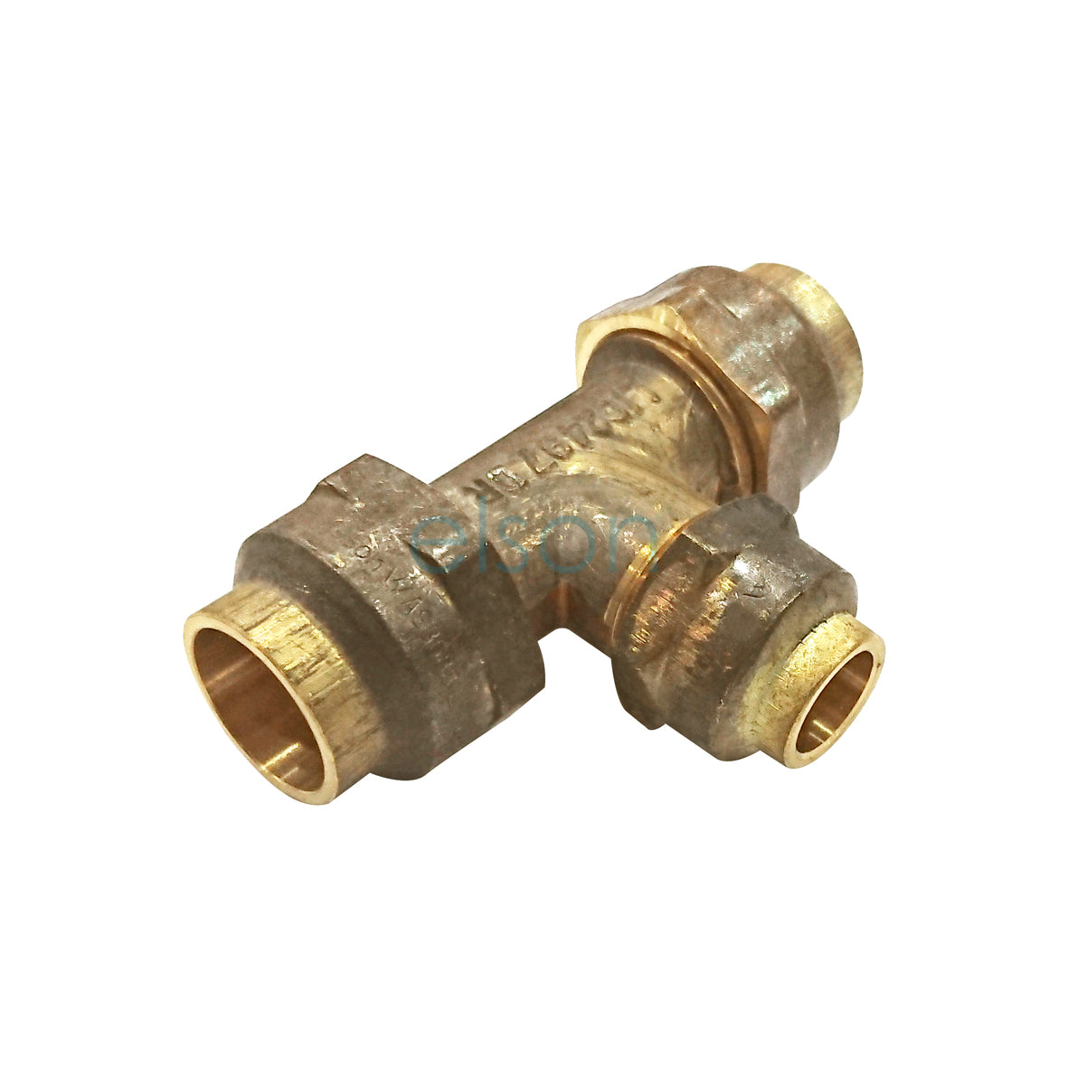 TEE CxCxC 20mmFLx20mmFLx15mmFL BRS