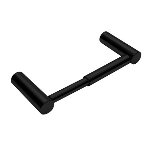 Regent Black Single Toilet Roll Holder 135mm W x 75mm D