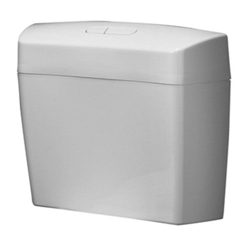 Solitaire II ML/LL Connector Bottom Inlet Cistern (No Seat Included) 6/3L White 3Star
