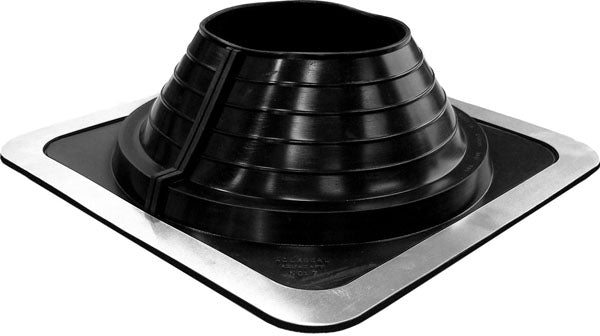 Aquadapt #7 EPDM Pipe Flashing - Black, 195-250mm
