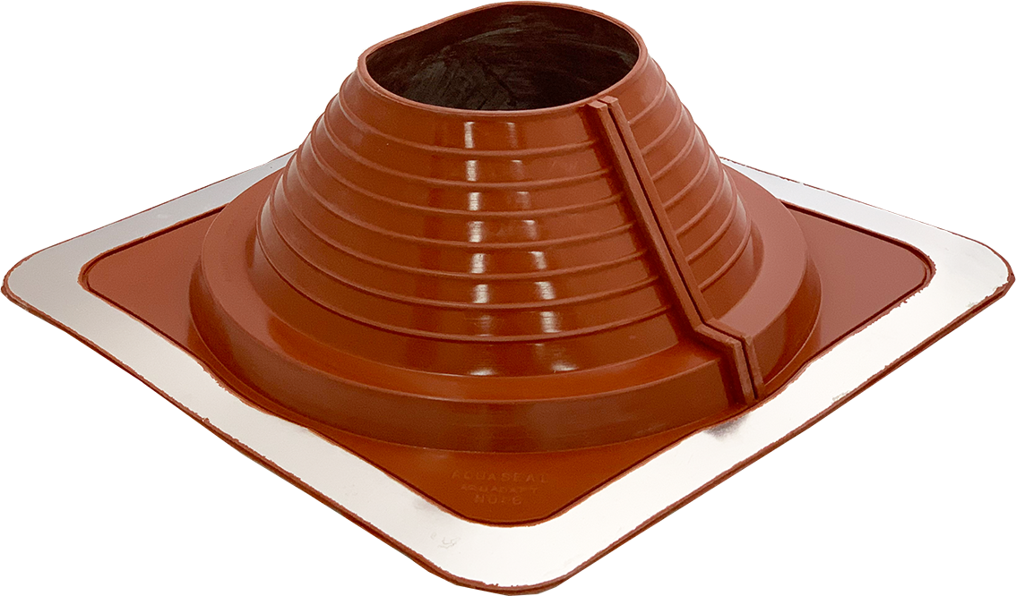 Aquadapt #6 Silicone Pipe Flashing - Red, 145-230mm