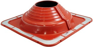 FlashRite #6 Silicone Roof Flashing - Red, 150-230mm Pipe Range, Metal Roof | AFS6R150-230
