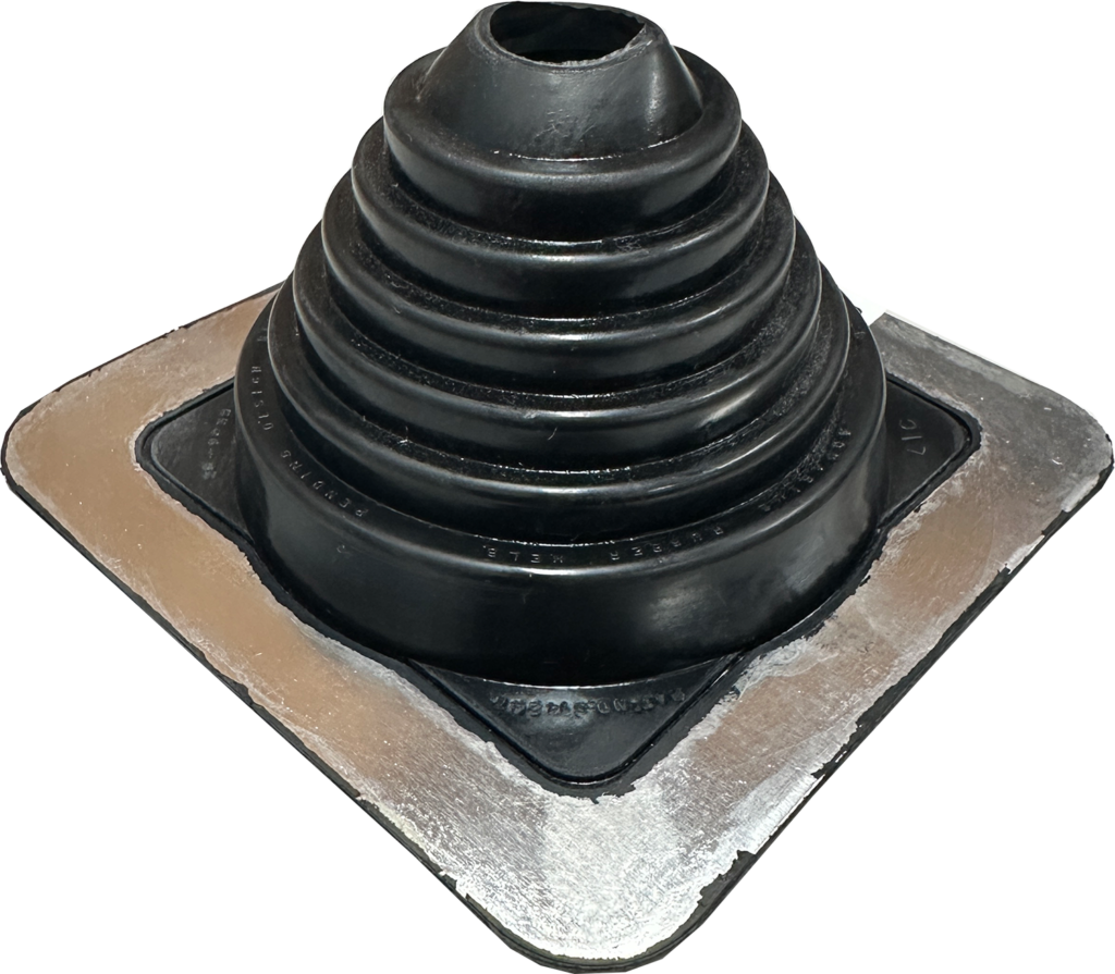 Aquaseal Original #2 EPDM Roof Flashing - Black, 25-90mm Pipe Range, BAL 12.5 | AOE2B