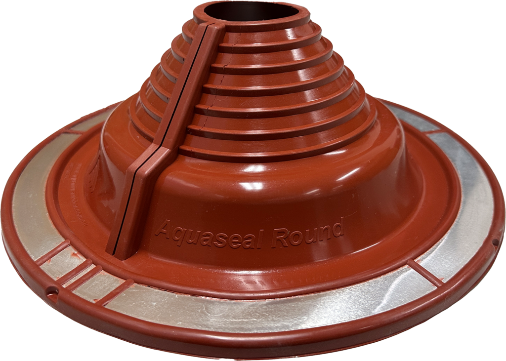 Round #5 Silicone Pipe Flashing - Red, 75-180mm
