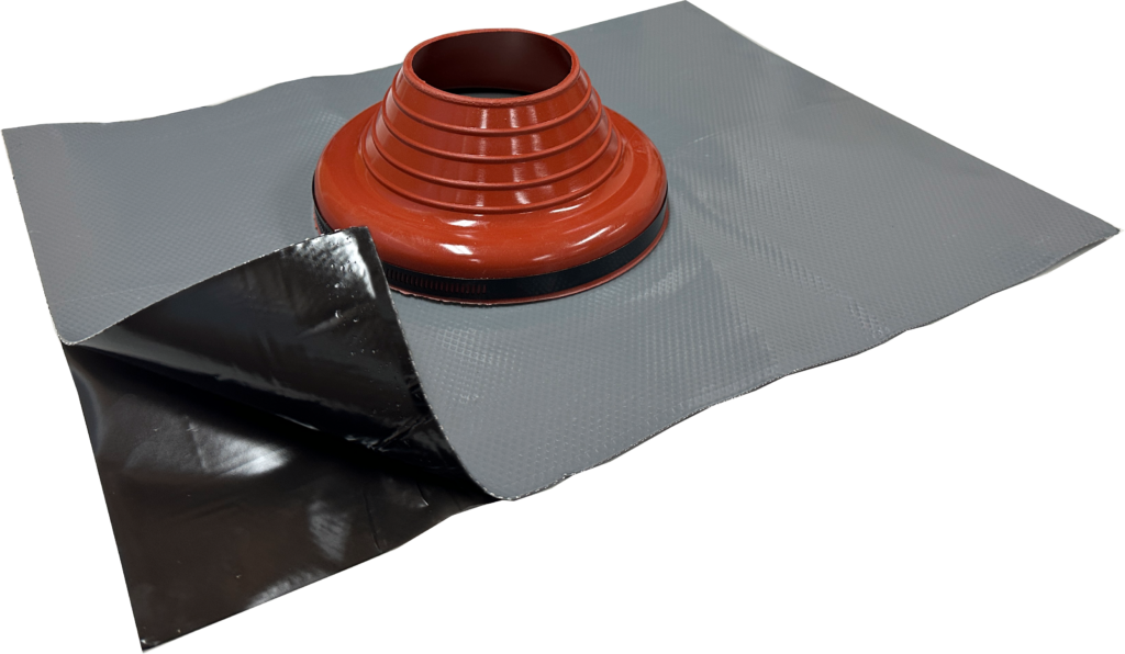 Aqua Tile #3 Silicone Roof Flashing - Red, 100-150mm Pipe Range, BAL 29 | ATS3R100-150G