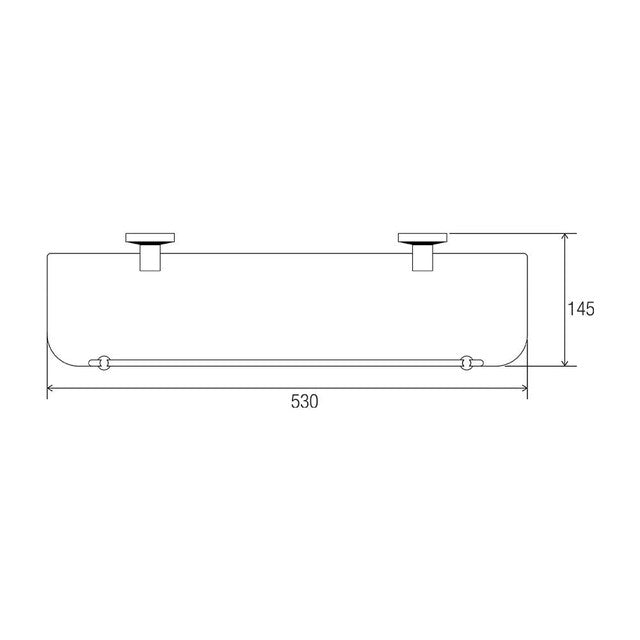 Modena Glass Shelf