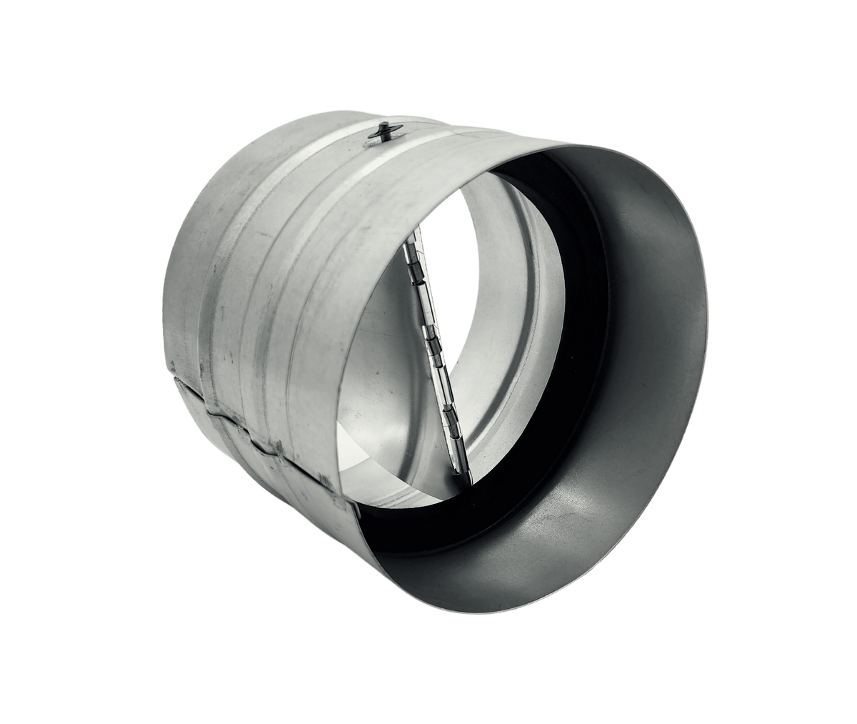 Inline backdraft damper