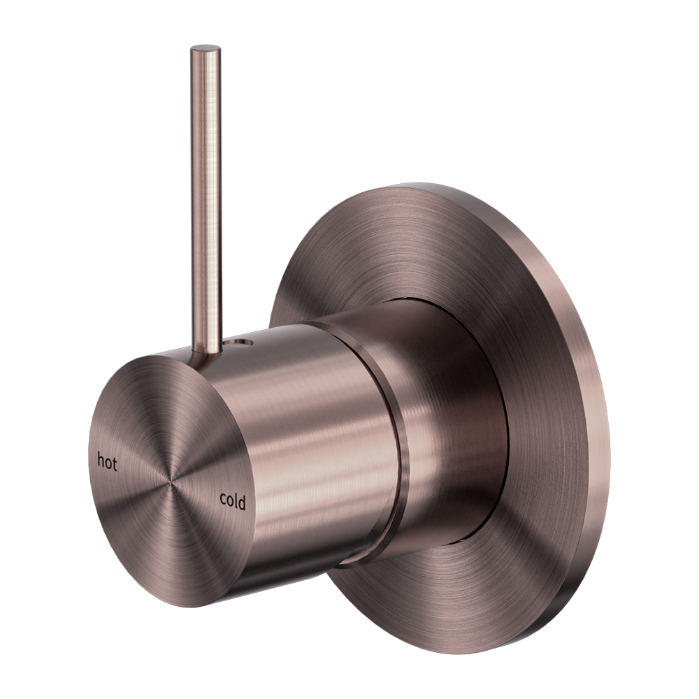 Mecca Shower Mixer Handle Up 80mm Plate