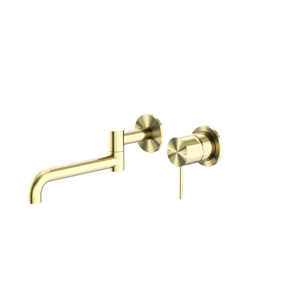 Mecca Wall Basin/bath Mixer Swivel Spout 225mm