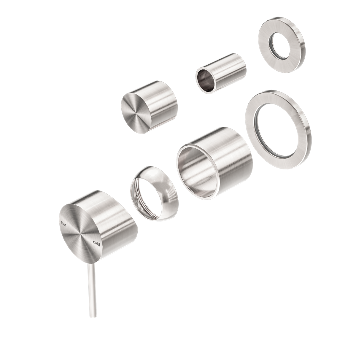 Mecca Shower Mixer With Divertor Separate Back Plate Trim Kits Only