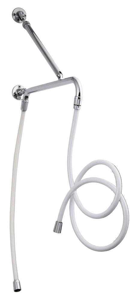 ClevaCare® CP-BS Shower Arm with 600 Inlet & 1700 Outlet Hoses - High Wall Outlet
