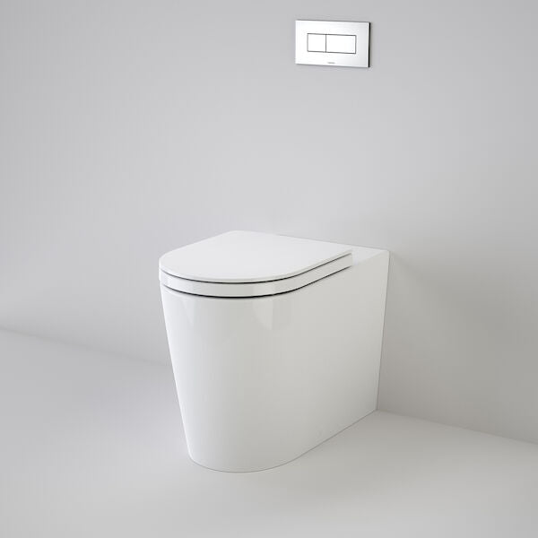Caroma Liano CleanFlush Invisi Series II Easy Height wall faced toilet suite 766350W