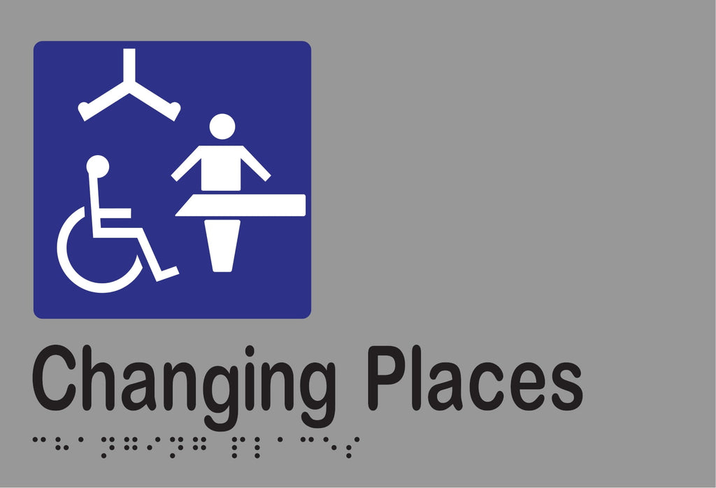 Activity Change Sign Changing Places Sign
