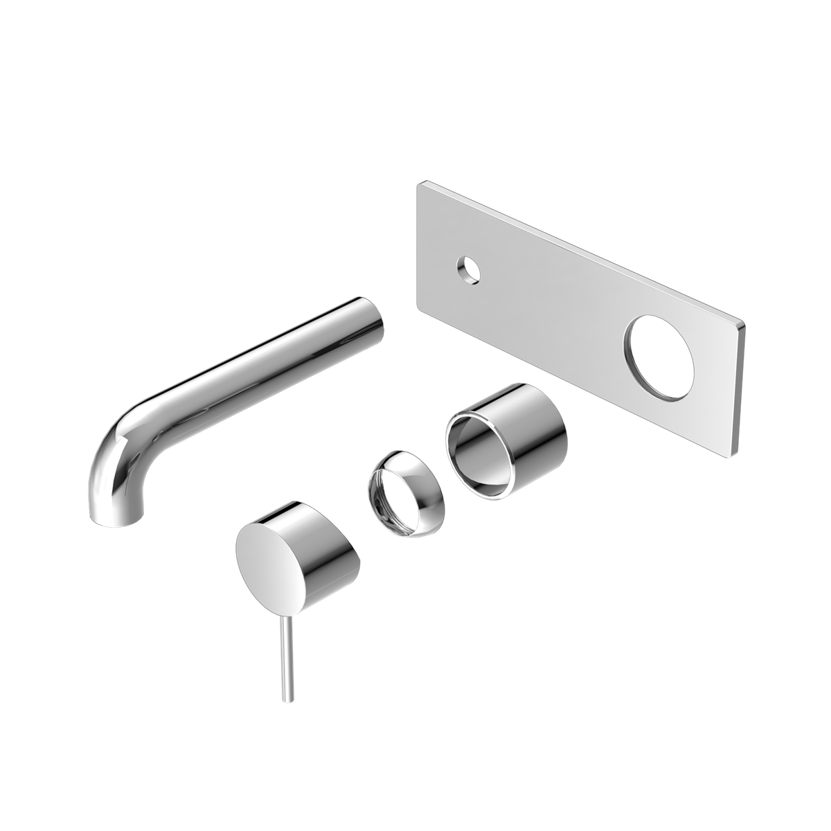Mecca Wall Basin/bath Mixer 260mm Trim Kits Only