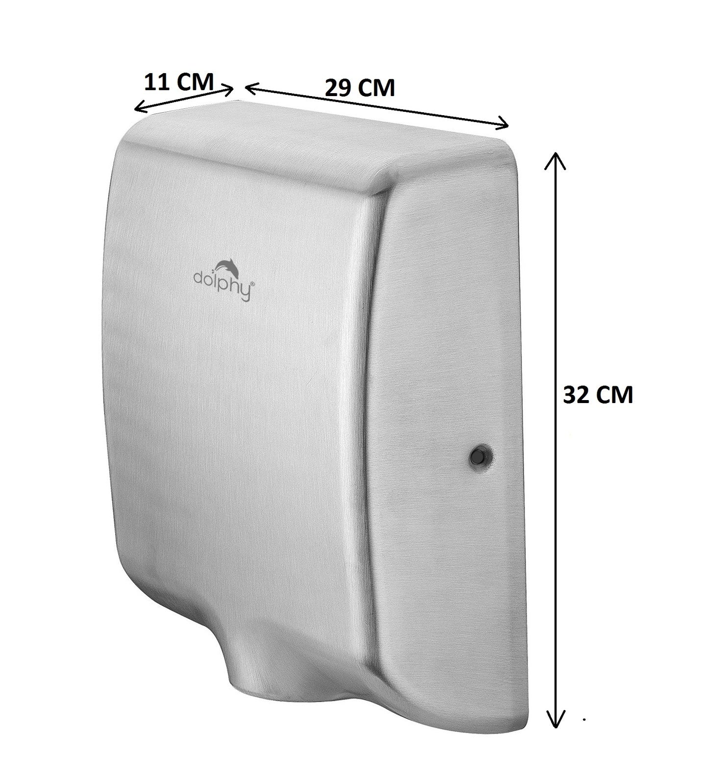 Tornado Stainless Steel Hand Dryer 1000W