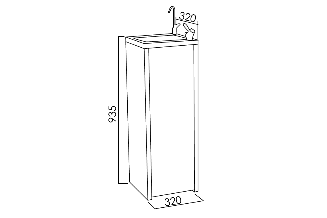 Freestanding Water Chiller