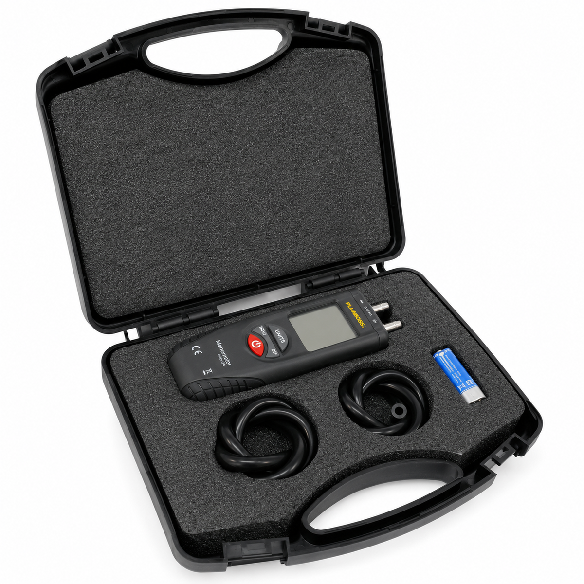 Digital Manometer - 0-35kPa, Dual Port