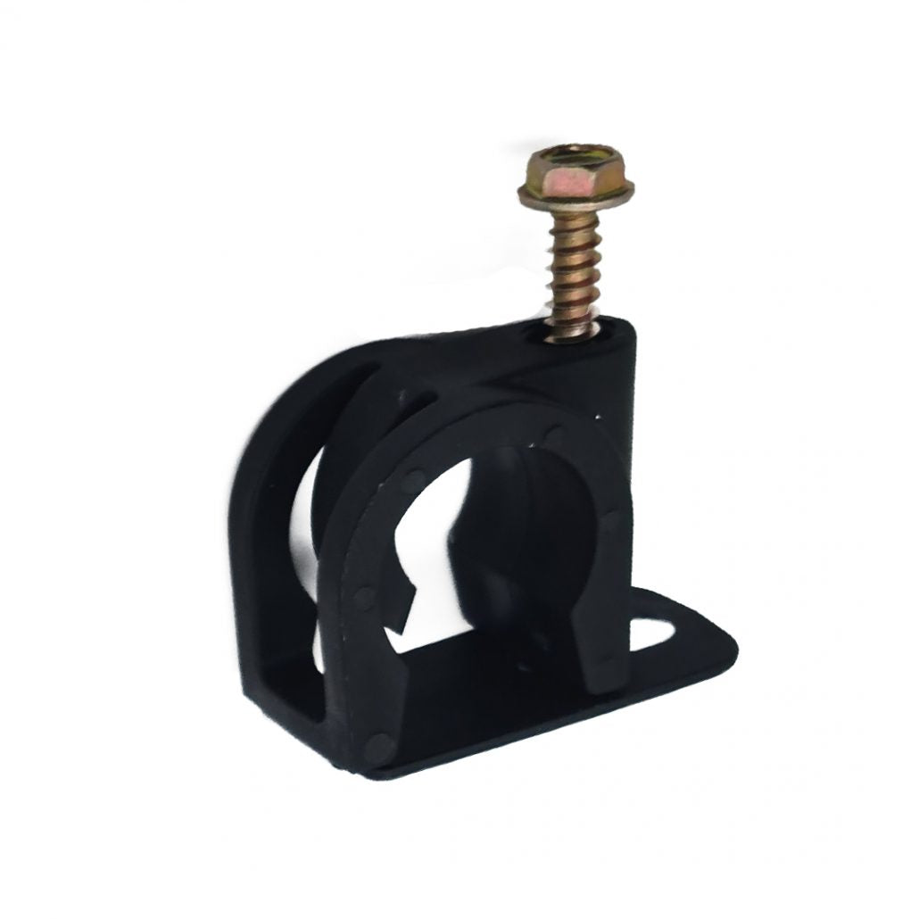 DualPex Pipe Clip With Tab - Hex Head Self-Drilling Screw, Per 100 | DPEXTBHSDS