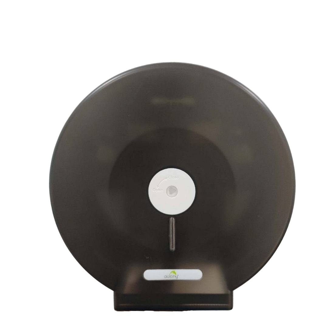Classic Jumbo Toilet Roll Dispenser - Black