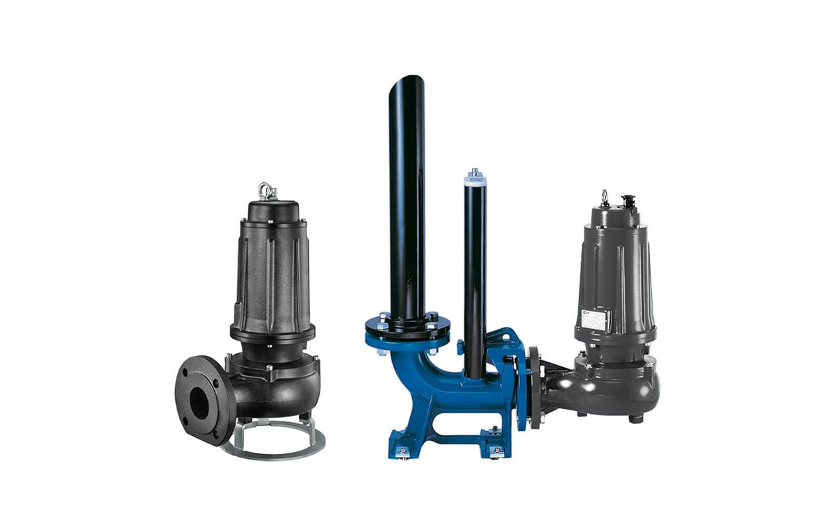 Hyjet Set-Back Vortex Submersible Pump - 80mm, 5.5kW, 415V 3 Phase