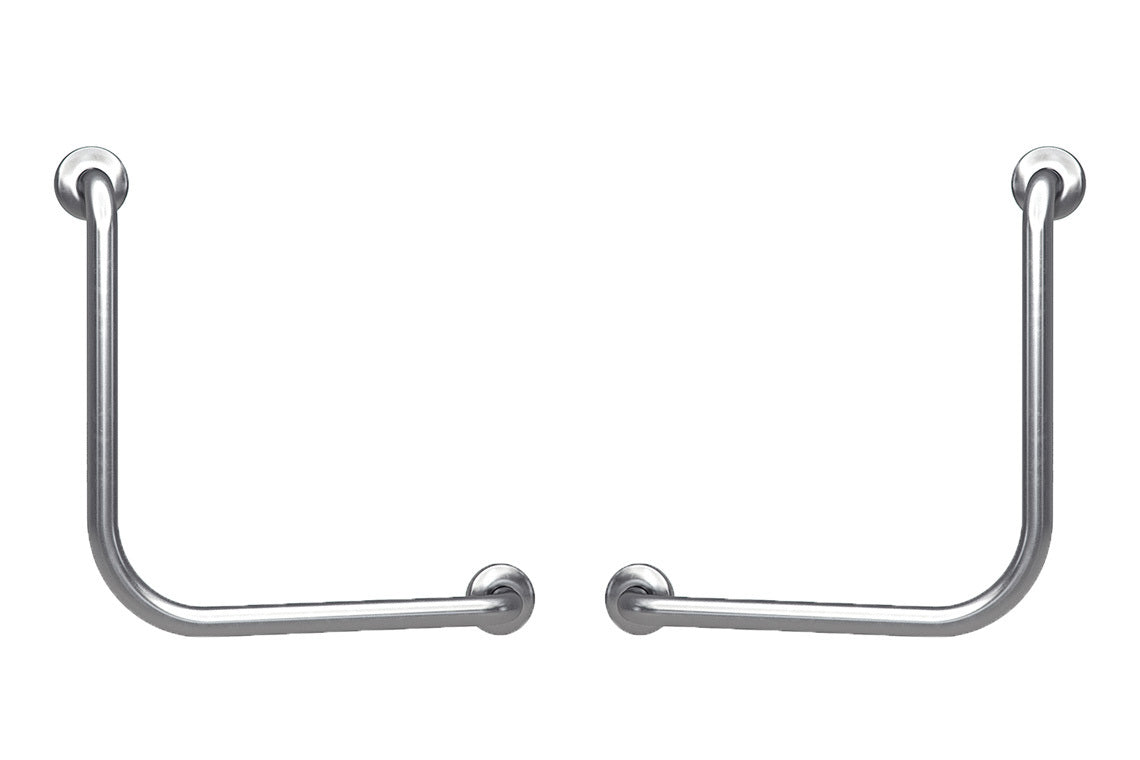 Wellbeing Ambulant Grab Rail 450 x 450mm 90° – Pair