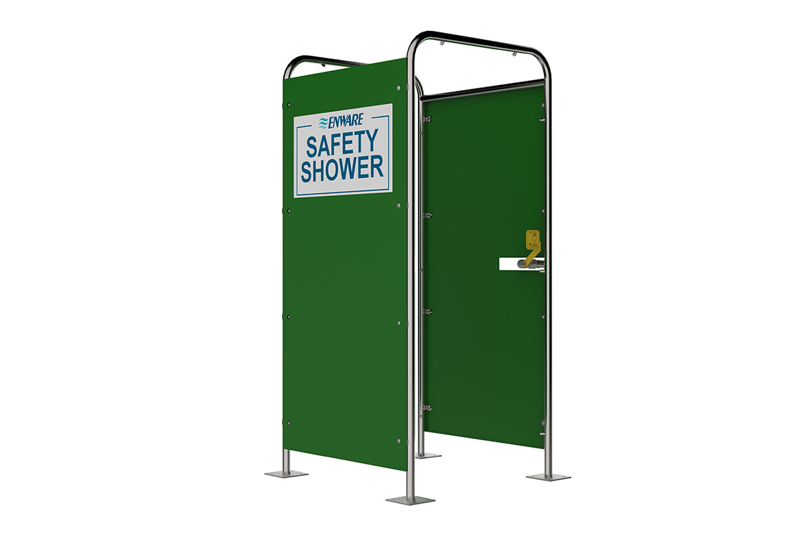 Free Standing Hand Operated Multi-Spray Shower – 16 Spray with 2 Side Panels – Walk-Through