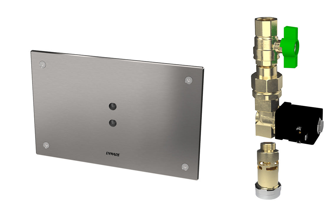 Sensor-Activated Urinal Flushing System