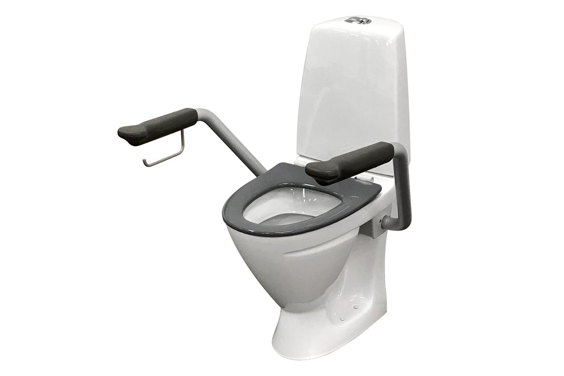 IFO Toilet P Trap Single Flap Seat with Support Arms