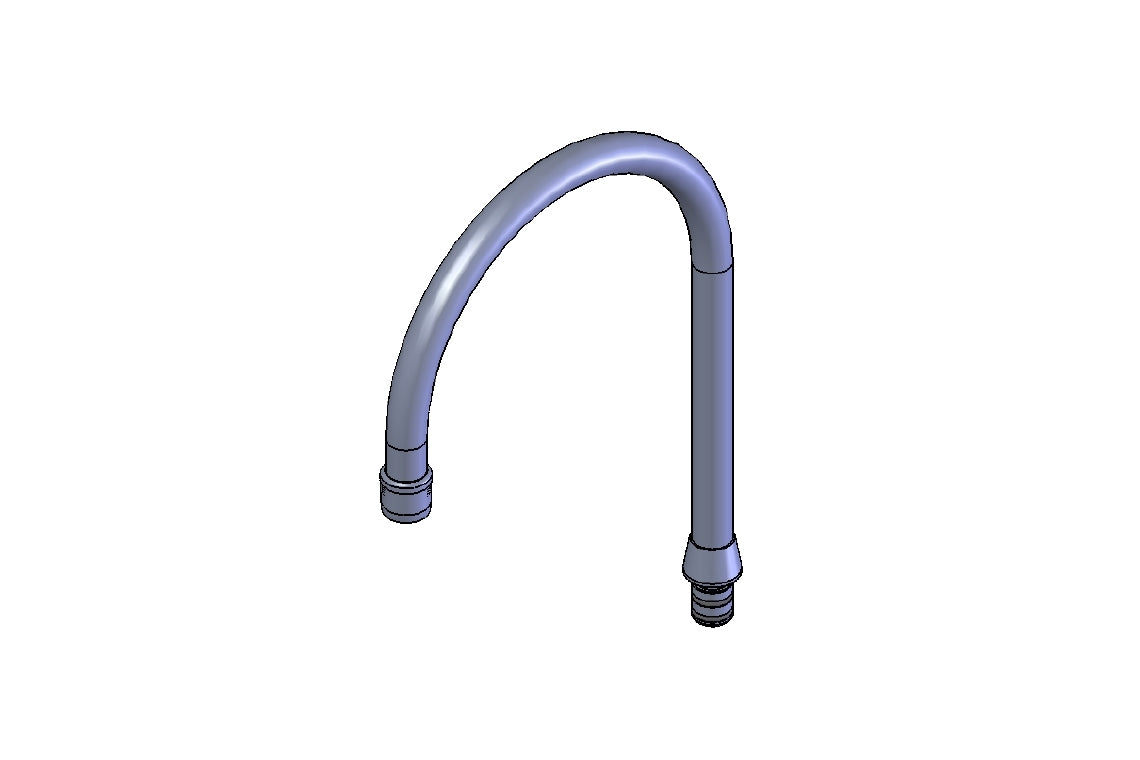 Curved Outlet Aerated