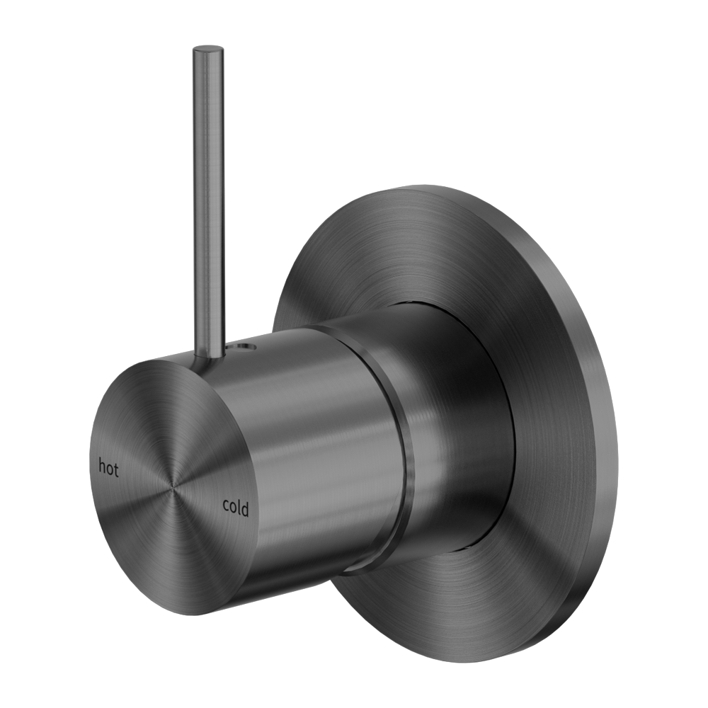 Mecca Shower Mixer Handle Up 80mm Plate