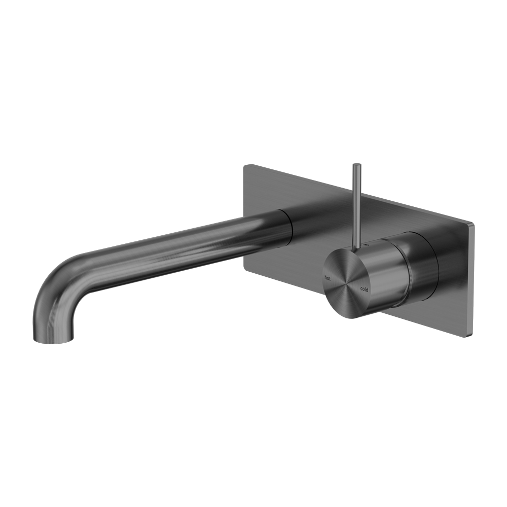 Mecca Wall Basin/bath Mixer Handle Up 260mm
