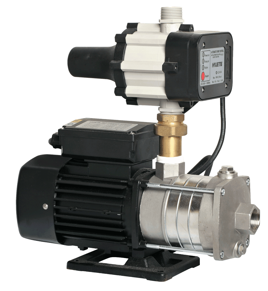 Hyjet Stainless Steel Horizontal Multistage Pressure Pump - 550W, 240V