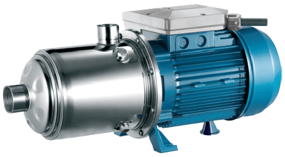 Hyjet Stainless Steel Horizontal Multistage Pump - 1.85kW, 240V, 170L/min