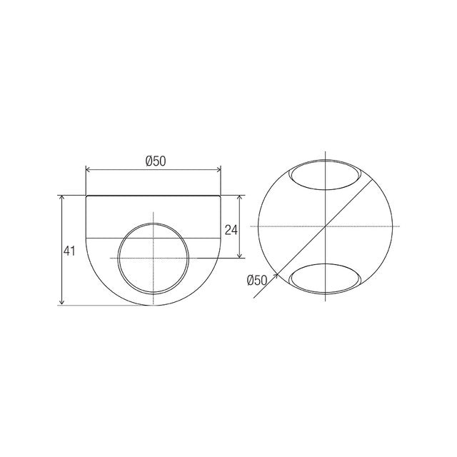 Hose Restrictor Bracket Matte Black