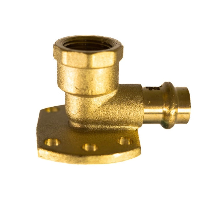 Water Copper Press Elbow Lugged Female