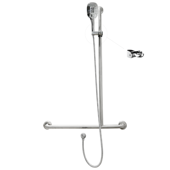 Right Hand Assisted Living Shower Kit