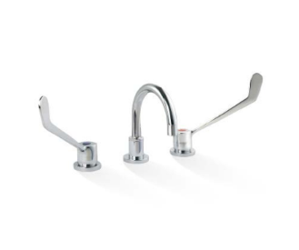 Lever Basin Set — Disabled AS1428.1, Extended Lever, Elbow Operation, Chrome | LC602