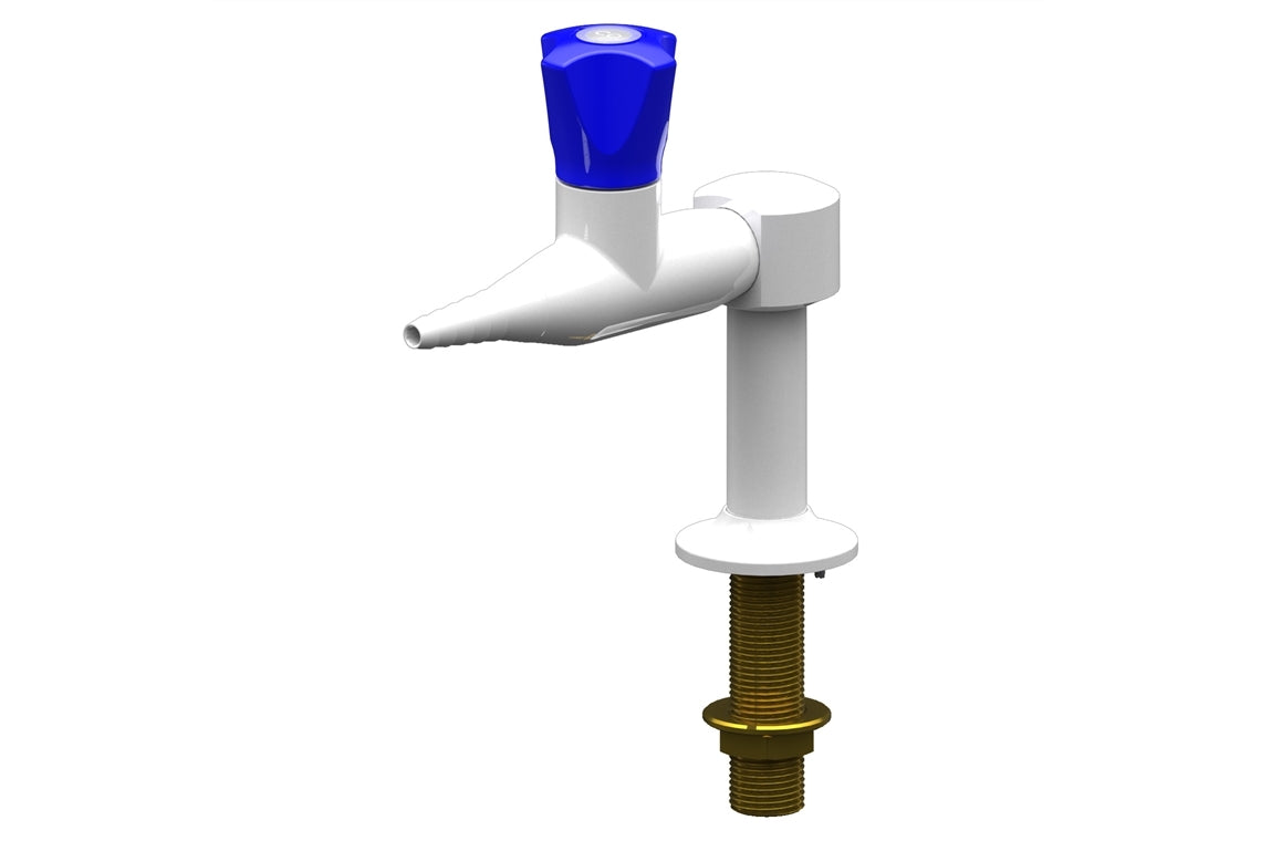 ComLab One Way Bench Mounted Laboratory Tap with Isolation Valve – Needle Valve