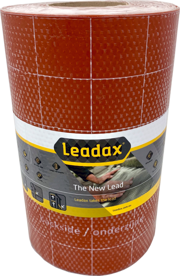 Leadax Roof Flashing Roll - 400mm x 6m, Terracotta, Lead-Free | LDX400T