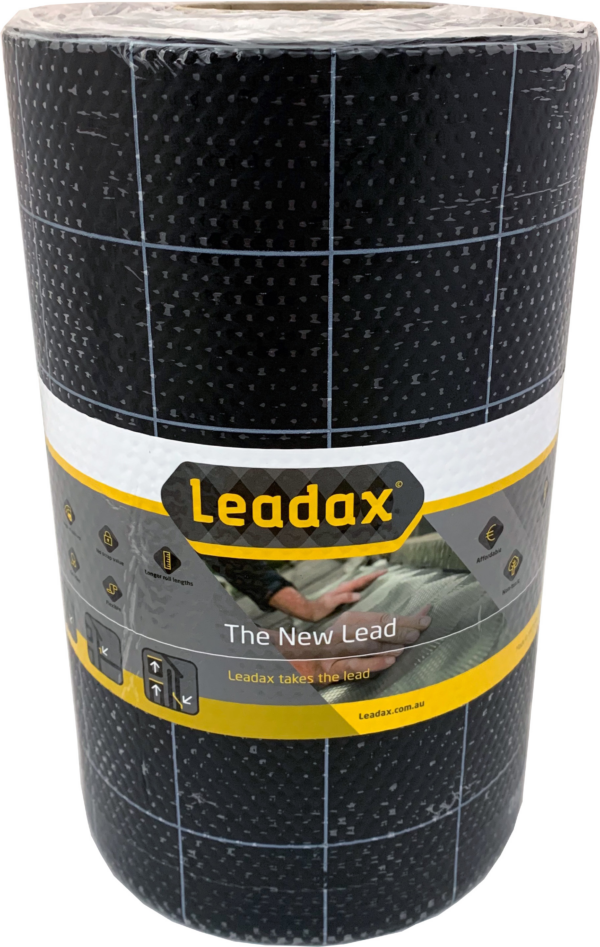 Leadax Roof Flashing Roll - 600mm x 6m, Black, Lead-Free | LDX600B