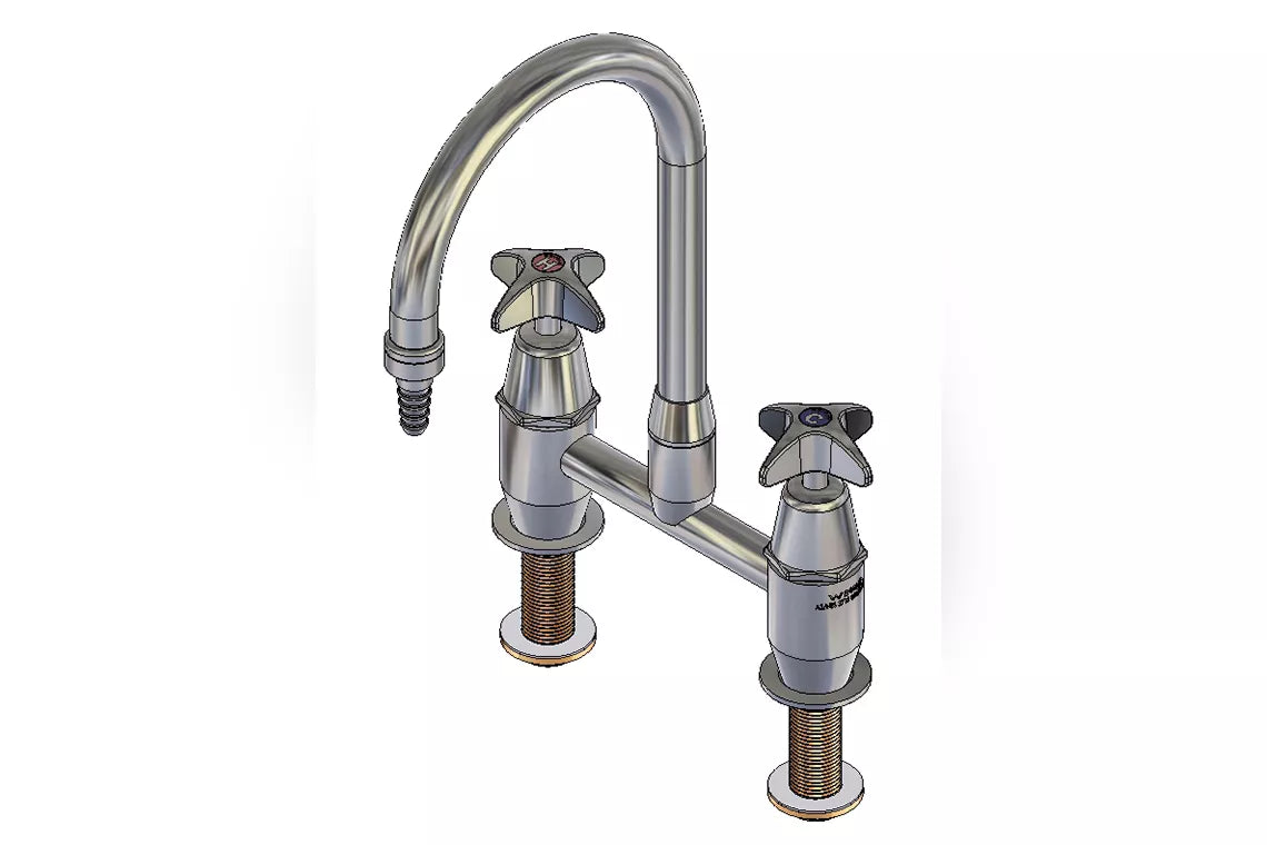 School Pattern Type 19 Mixing Set Swivel Outlet