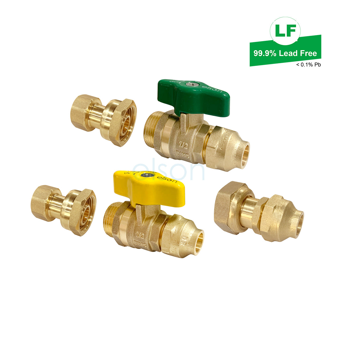 LF FLARED UBV KIT GAS INST W/HTR LF DR BRASS G3/4 FI X 15Cn LF73727