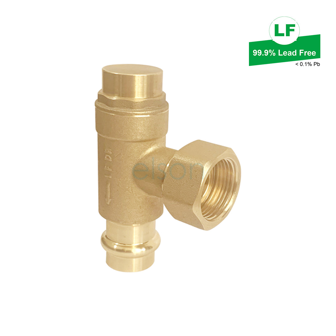 LF PRV BOUNDARY R/A DN20 PRESS LF DR BRASS L/NUT LF76009