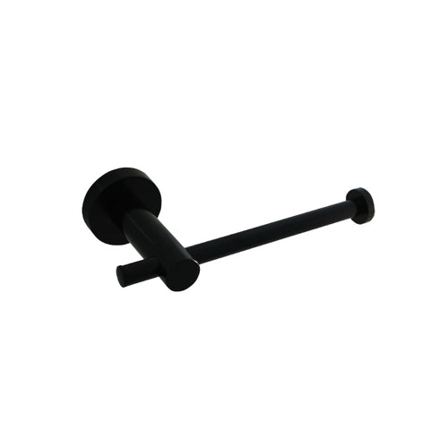 Loui Toilet Roll Holder Stirrup - Matte Black | LR4005BK