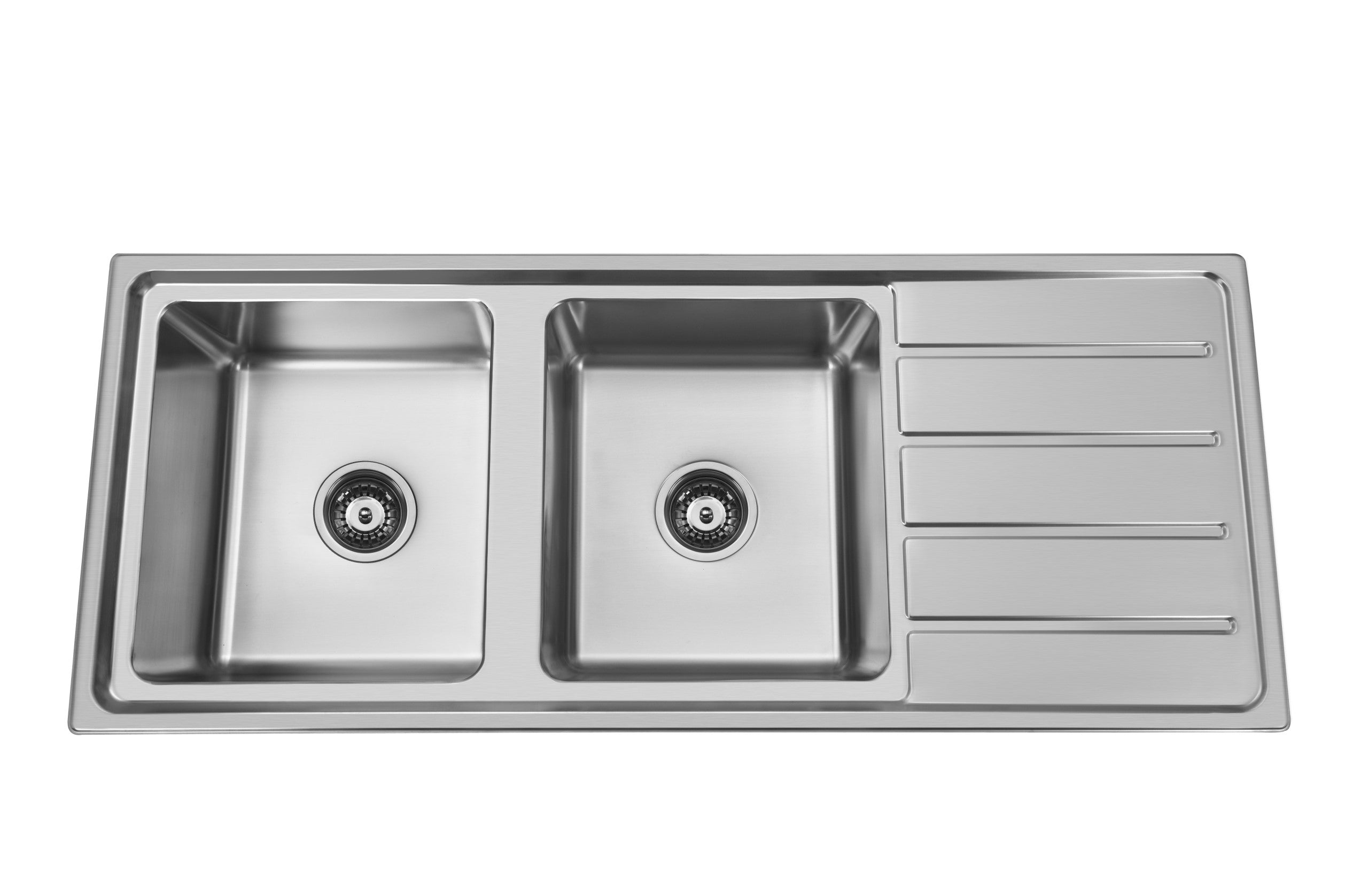 Suprema Mason600 Double Bowl Sink with Drainer