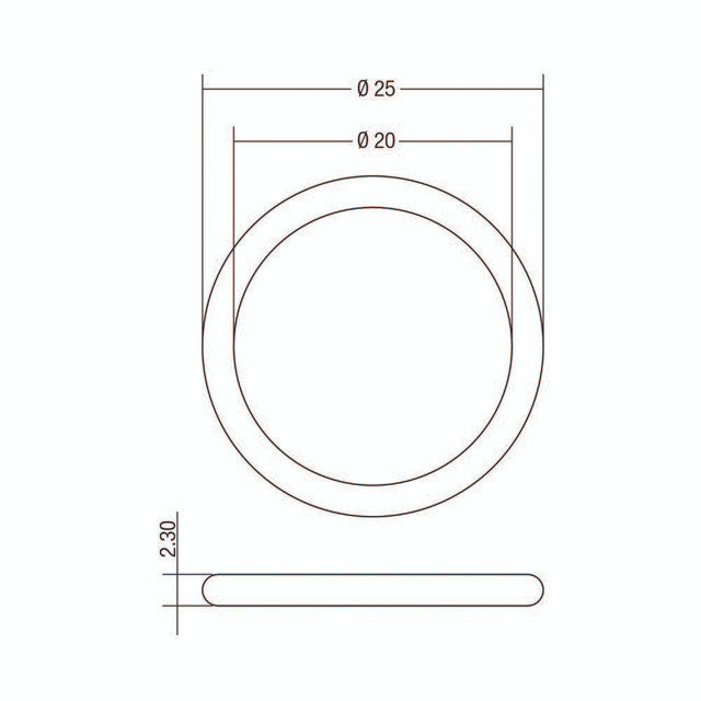 Meter-Beater® 1/2" Valve Body O-Ring Seal  10 Pack