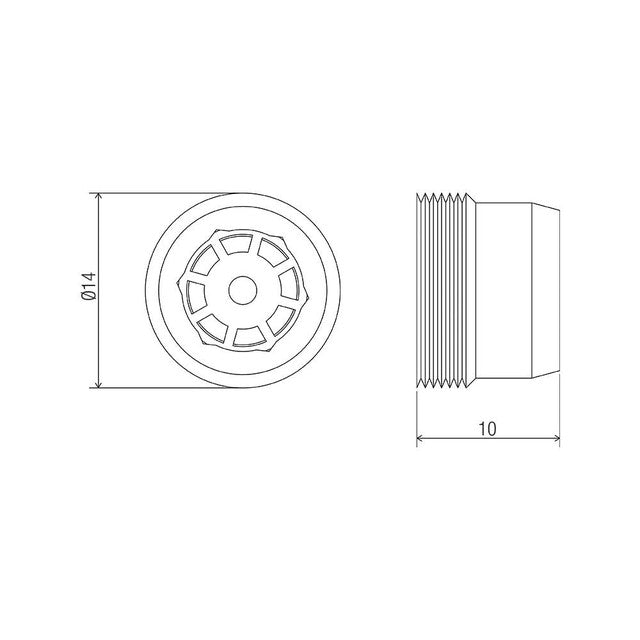 Meter-Beater® 1/2" Ceramic Disc Tapware WELS 6 Star - 2L/min