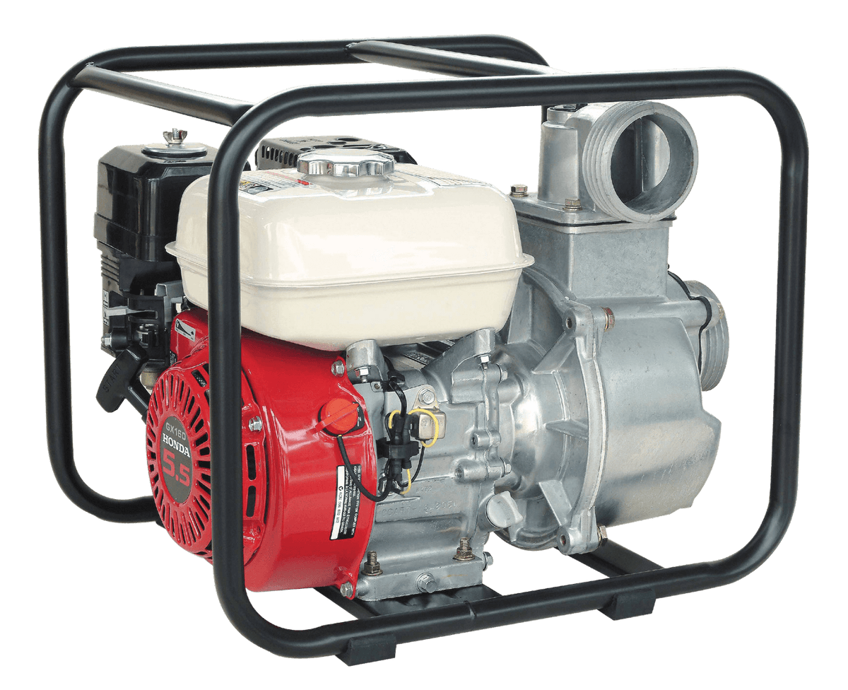 Hyjet Fire Fighting Pump with Roll Frame - 1.5 Inch, Honda GX160 5hp