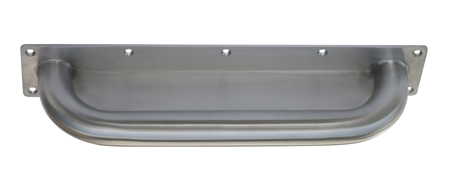 600mm Anti-Ligature Straight Grab Rail in Satin Stainless Steel